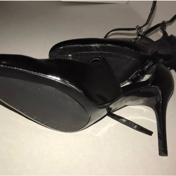 Ralph Lauren Raquel Crisscross Black size 8 - Picture 3 of 12